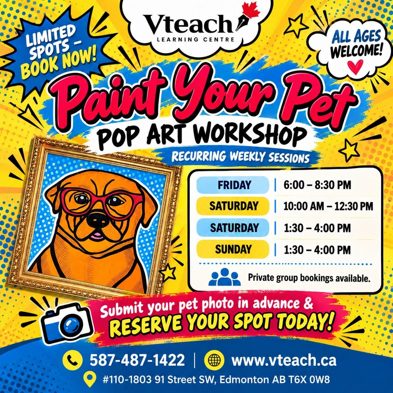 Paint Your Pet Workshop