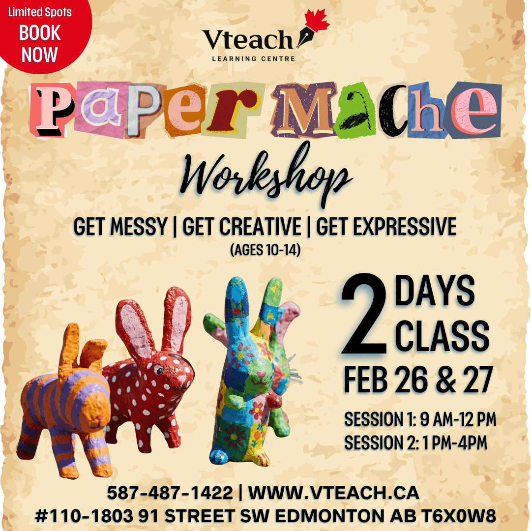 Paper Mache Workshop (Ages 10-14)