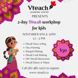 Vteach Diwali Workshop for kids