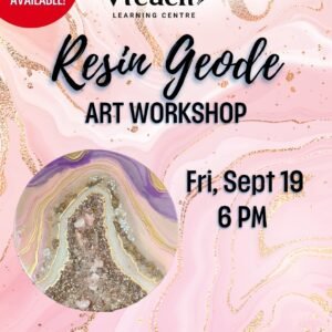 Resin Geode Art Workshop