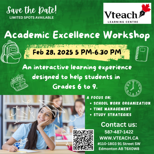 Academic Excellence Workshop (Grade 6-9)