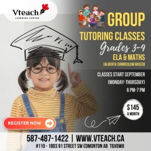 Group Tutoring Classes (Grades 3–9) – ELA & Math