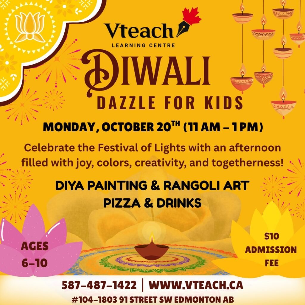 Diwali Dazzle for Kids | Vteach Edmonton