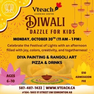 Diwali Dazzle for Kids | Vteach Edmonton